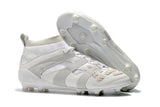 Adidas Predator Accelerator David Beckham FG Soccer Cleats White - studzsupply