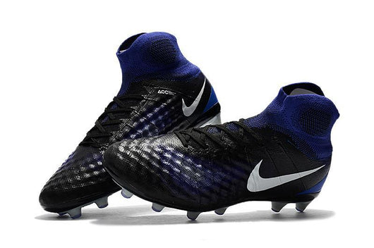 Nike Magista Obra II FG Black Blue - studzsupply