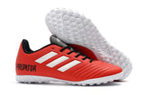 Adidas Predator Accelerator TF spike soccer shoes Red/White/Black