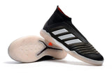 Adidas Predator IN  Knitted Surface Waterproof Indoor Flat White/Black
