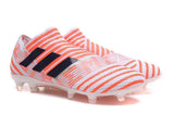 Adidas Nemeziz Messi 17+ 360 Agility FG Soccer Cleats OrangeWhiteBlack - studzsupply