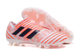 Adidas Nemeziz Messi 17+ 360 Agility FG Soccer Cleats OrangeWhiteBlack - studzsupply