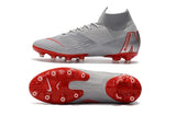 NIKE Mercurial Superfly VI 360 Elite AG High Cut Silver Red - studzsupply