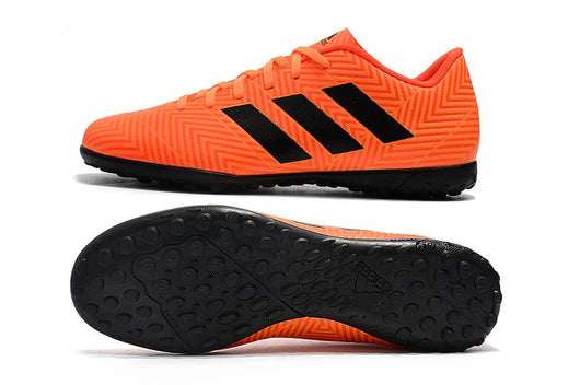 Adidas tender sister TF grass soccer shoes Orange/Black