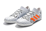 Adidas Nemeziz Series IC Indoor Flat Soccer Shoes White/Gray/Orange