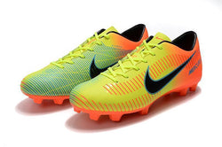 Nike Mercurial Vapor X FG Soccer Cleats Yellow Orange Green - studzsupply