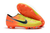 Nike Mercurial Vapor X FG Soccer Cleats Yellow Orange Green - studzsupply