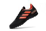 Adidas Predator Accelerator TF spike soccer shoes Black/Red