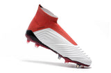 Adidas Predator FG Studded Football Shoes Red/Black/white