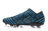 Adidas Nemeziz Messi 17+ 360 Agility FG Soccer Cleats BlackBlueYellow - studzsupply