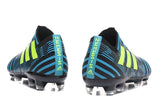 Adidas Nemeziz Messi 17+ 360 Agility FG Soccer Cleats BlackBlueYellow - studzsupply