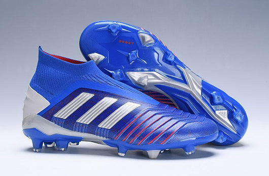 Adidas Predator 19.1 FG Blue Red Without Laces - studzsupply