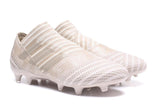 Adidas Nemeziz Messi 17.1 FG Soccer Cleats White Creamy - studzsupply