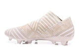 Adidas Nemeziz Messi 17.1 FG Soccer Cleats White Creamy - studzsupply
