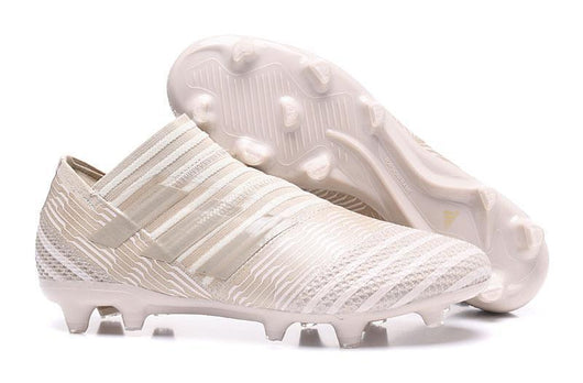 Adidas Nemeziz Messi 17.1 FG Soccer Cleats White Creamy - studzsupply
