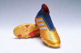 Adidas Predator 19.1 FG Orange Blue no Lace - studzsupply