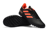 Adidas Predator Accelerator TF spike soccer shoes Black/Red