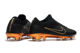 Nike Mercurial Vapor Flyknit Ultra FG Soccer Cleats Black Golden - studzsupply