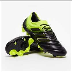 Adidas Copa 19.1 FG Black Yellow Green - studzsupply