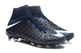 Nike Hypervenom Phantom III DF FG Soccer Cleats Black White - studzsupply