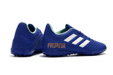 Adidas Predator Accelerator TF spike soccer shoes Blue/White