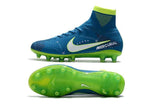 Nike Mercurial Superfly V Neymar AG Soccer Cleats Blue White Volt - studzsupply