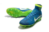 Nike Mercurial Superfly V Neymar AG Soccer Cleats Blue White Volt - studzsupply