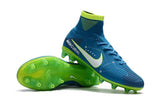 Nike Mercurial Superfly V Neymar AG Soccer Cleats Blue White Volt - studzsupply