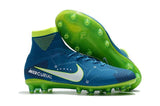 Nike Mercurial Superfly V Neymar AG Soccer Cleats Blue White Volt - studzsupply