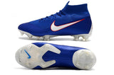 NIKE Mercurial Superfly VI 360 Elite FG Blue White Orange Lining - studzsupply