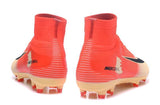 Nike Mercurial Superfly V FG Soccer Cleats Red Yellow Gold - studzsupply