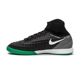 Nike MagistaX Proximo II DF IC Soccer Shoes Black Green White CoolGrey - studzsupply