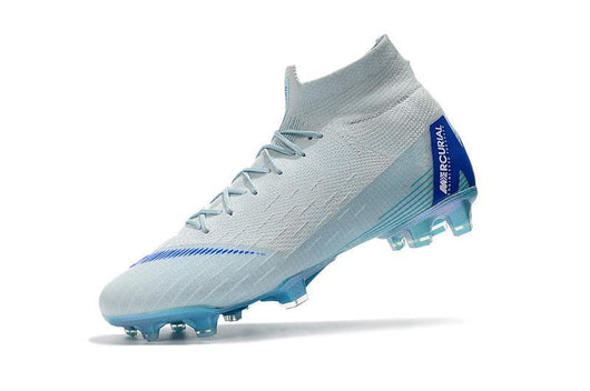 NIKE Mercurial Superfly VI 360 Elite FG Light Blue Nike Blue - studzsupply