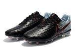 Nike Tiempo Legend VII FG Soccer Cleats Black Light Almory Blue - studzsupply