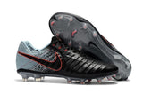 Nike Tiempo Legend VII FG Soccer Cleats Black Light Almory Blue - studzsupply