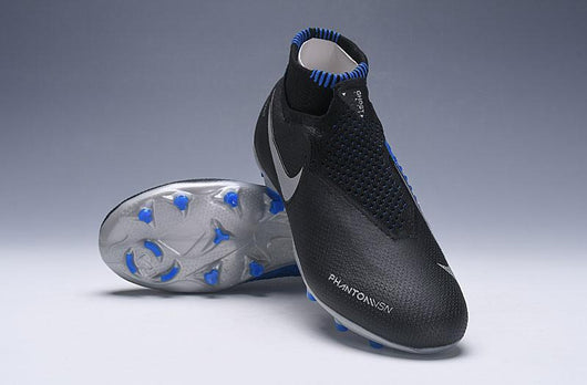Nike Phantom Vision Elite DF FG Black Silver Blue