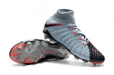 Nike Hypervenom Phantom III DF FG Soccer Cleats Black Pink Army Blue - studzsupply