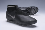 Nike Phantom VSN Elite DF FG Black SIlver - studzsupply