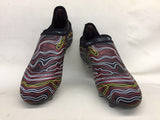 Adidas Glitch Skin 17 FG Soccer Shoes Black Fluorescent Red White - studzsupply