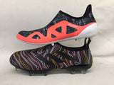 Adidas Glitch Skin 17 FG Soccer Shoes Black Fluorescent Red White - studzsupply