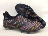 Adidas Glitch Skin 17 FG Soccer Shoes Black Fluorescent Red White - studzsupply