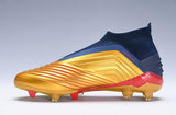 Adidas Predator 19.1 FG Orange Blue no Lace - studzsupply