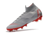 NIKE Mercurial Superfly VI 360 Elite AG High Cut Silver Red - studzsupply