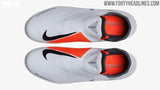 Nike Phantom Vision Elite DF FG Soccer Cleats White Orange Black - studzsupply