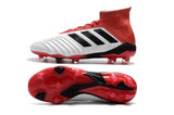 Adidas Predator FG Studded Football Shoes Red/White