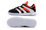Adidas Predator Accelerator In Flat Football Shoes Black/White/Red