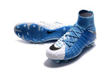 Nike Hypervenom Phantom III DF FG Soccer Cleats Sky Blue White Black - studzsupply