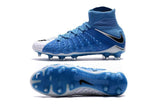 Nike Hypervenom Phantom III DF FG Soccer Cleats Sky Blue White Black - studzsupply