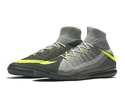 Nike HypervenomX Proximo II DF IC Soccer Shoes Black Volt Dark Grey - studzsupply