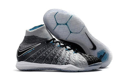 Nike HypervenomX Proximo II DF IC HP30021 WolfGrey/Black/ChlorineBlue - studzsupply